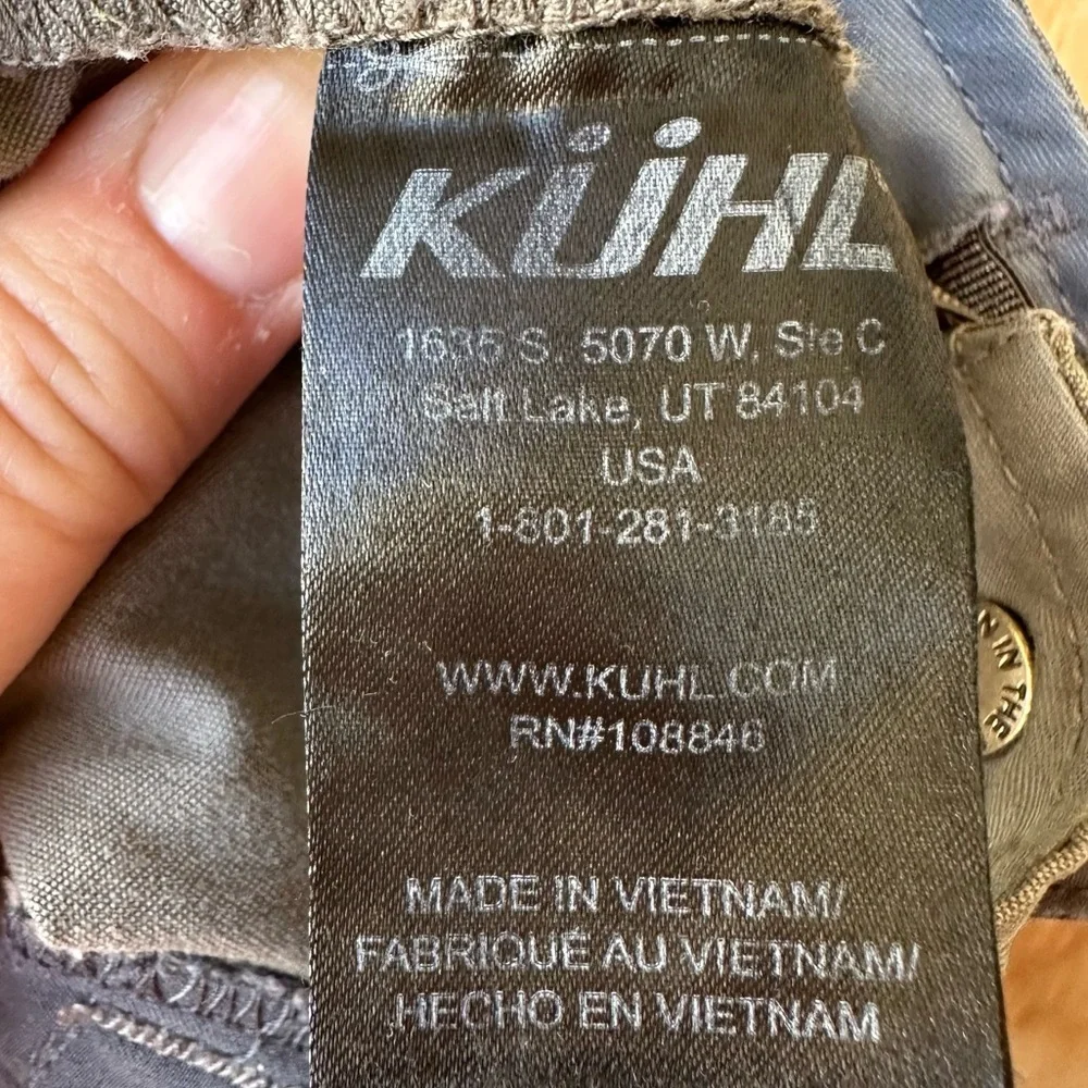 Kuhl Women's Straight Leg Pants in Olive Gray